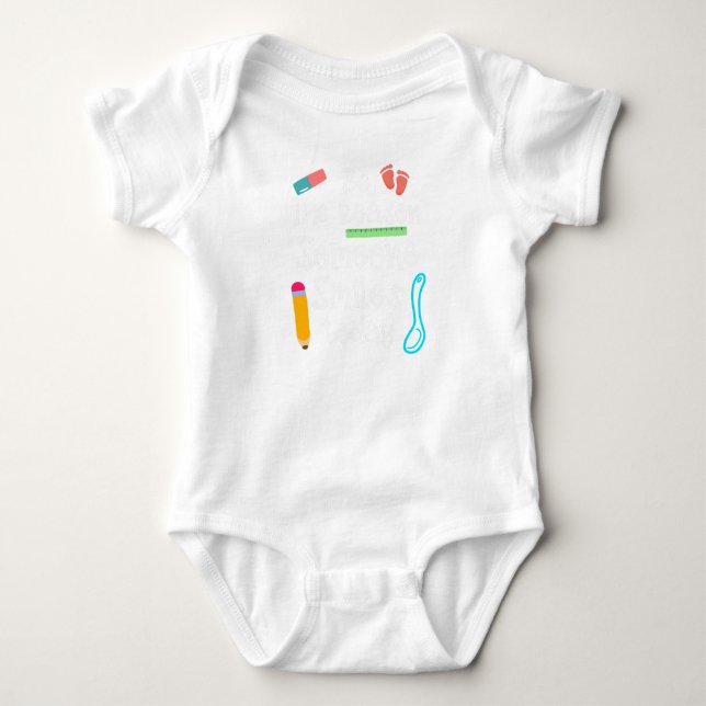 Genome Sequence Funny Gnome Biology Physik Scienc Baby Strampler (Vorderseite)