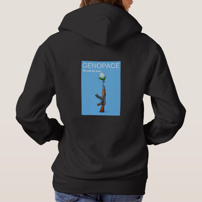 GENOPACE Das Buch Hoodie (Rückseite)
