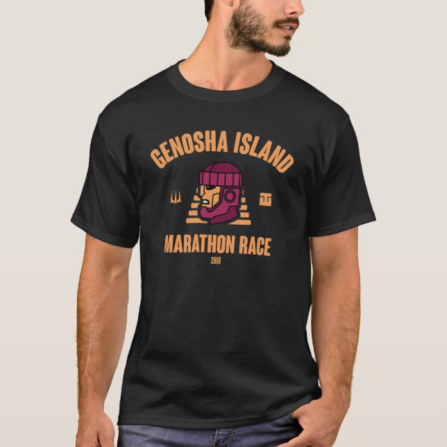 Genosha Island Marathon Race Essential T-Shirt (Vorderseite)