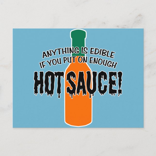 Genough Hot Sauce Postkarte (Vorderseite)