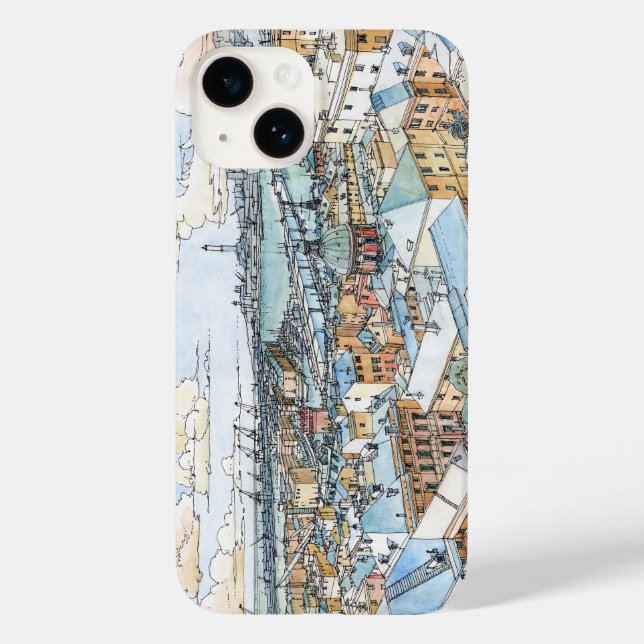 Genova Case-Mate iPhone 14 Hülle (Rückseite)