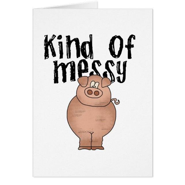 Genre de porc de T-shirts et de cadeaux malpropres (Devant)