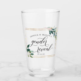 Genre Reveal Verre vert pinte Favoriser Cadeau