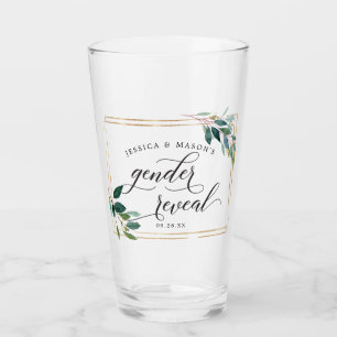 Genre Reveal Verre vert pinte Favoriser Cadeau