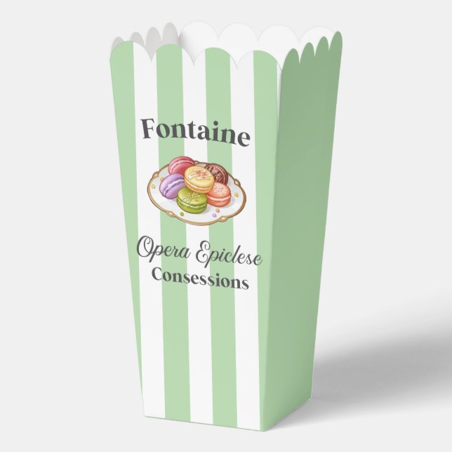 Genshin Impact Fontaine Popcorn Holder Opera Ecl Geschenkschachtel (Rückseite)