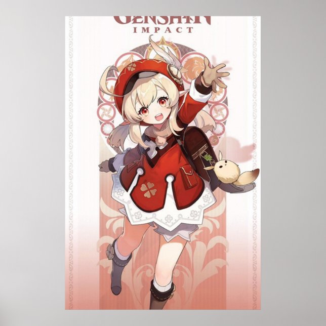 Genshin Impact Klee Poster (Vorne)