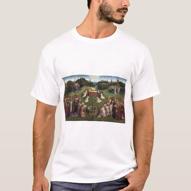 Gent Altarpiece (Detail), Van Eyck Brothers T-Shirt (Vorderseite)