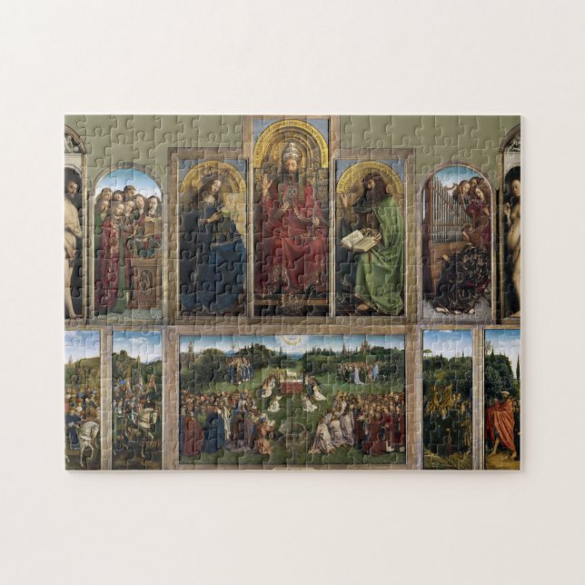 Gent Altarpiece, Van Eyck Brothers (Horizontal)