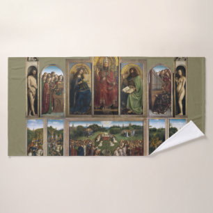 Gent Altarpiece, Van Eyck Brothers Badehandtuch