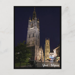 Gent, Belgien. Gent, Bélgica Postcard Postkarte