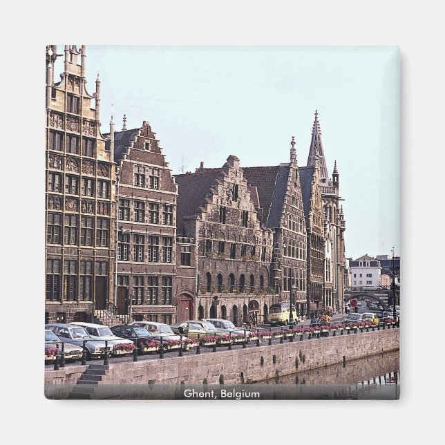 Gent, Belgien Magnet (Vorne)