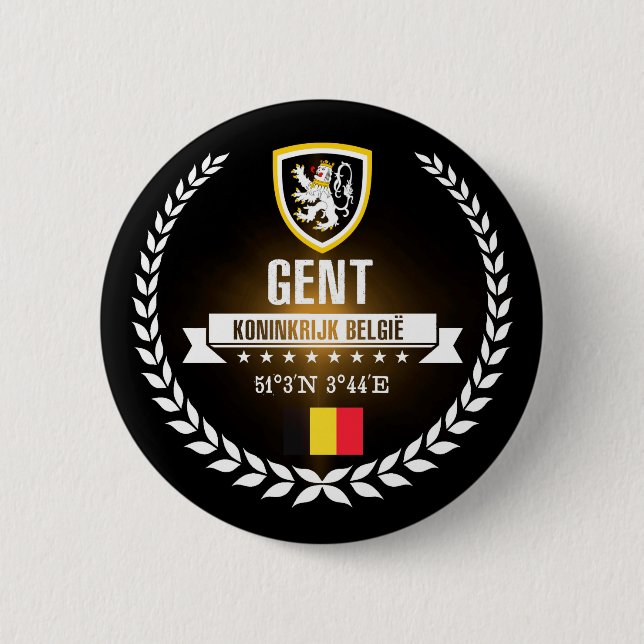 Gent Button (Vorderseite)