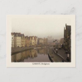 Gent, Vintager Stil Postkarte