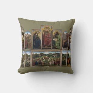 Genter Altar, Van Eyck Brüder Kissen