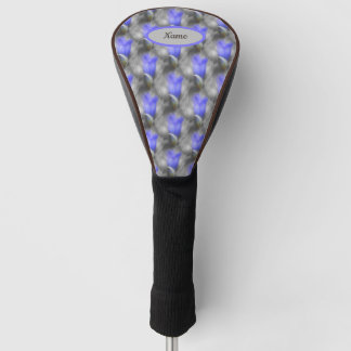 Gentian Flower Art Pattern Personalized Golf Headcover