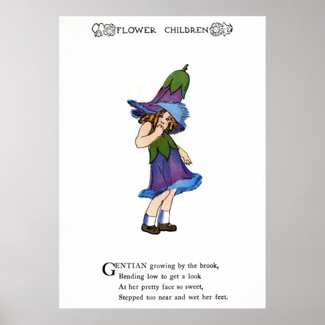 Gentian Poster (Vorne)