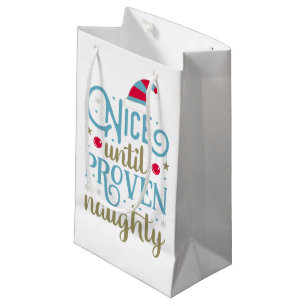 Gentil jusqu'au sac vilain prouvé de cadeau de