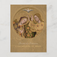 Gentile da Fabriano Coronation CC0636 Postcard