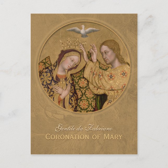 Gentile da Fabriano Coronation CC0636 Postcard Postkarte (Vorderseite)