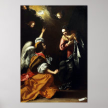 Gentileschi - Ankündigung an Mary