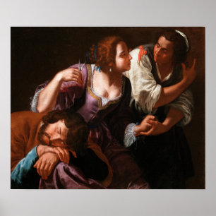 Gentileschi - Samson und Delilah Poster