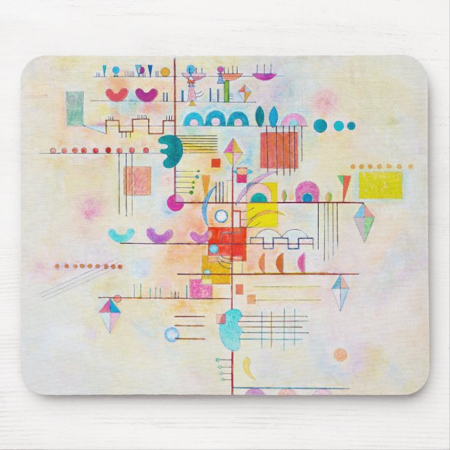 Gentle Accent, Wassily Kandinsky Mousepad (Vorne)