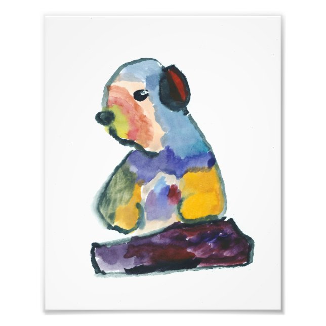 Gentle Beaver Print Fotodruck (Vorne)