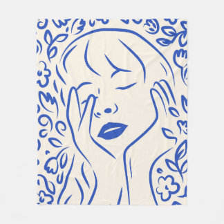 Gentle Blume Dream Fleecedecke