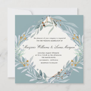 Gentle Botanics   Einladung zur Hochzeit auf dem P