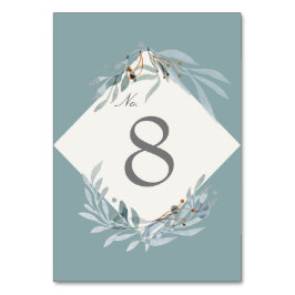 Gentle Botanics Table Card Tischnummer