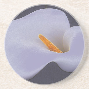 Gentle Calla Lily Petal Waves Sandstone Untersetze Getränkeuntersetzer