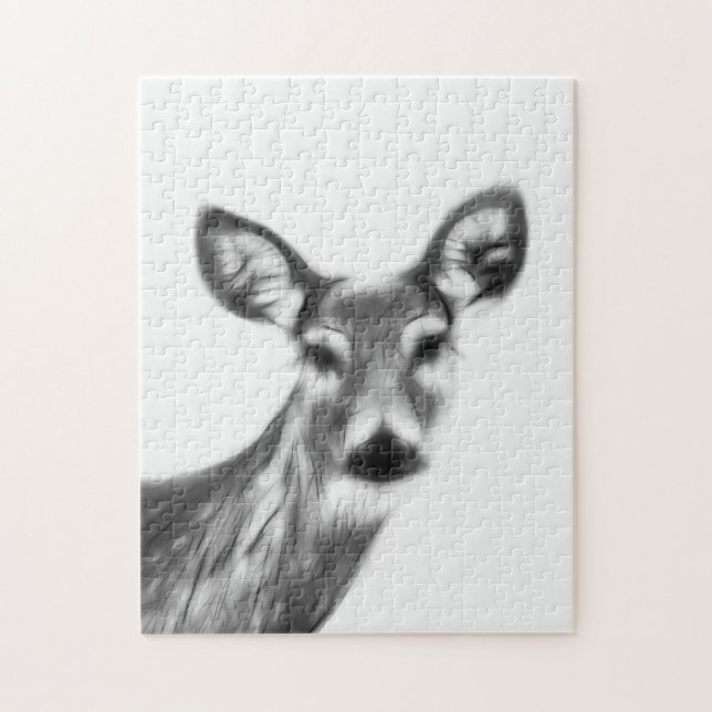 Gentle Deer Face (Vertikal)