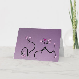 Gentle Florals Grußkarte Karte
