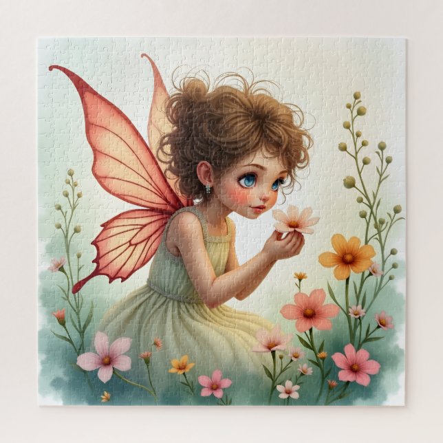 Gentle Garden Fairy Puzzle (Vertikal)