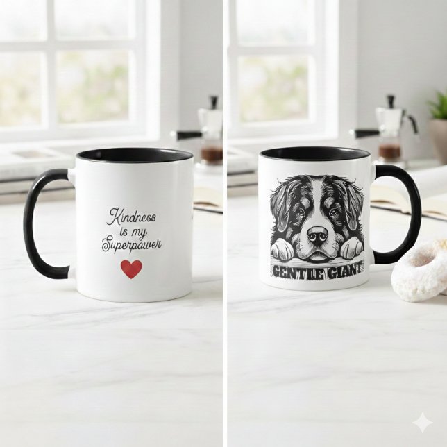 Gentle Giant Inspirational Quote Coffee Mug Tasse (Von Creator hochgeladen)