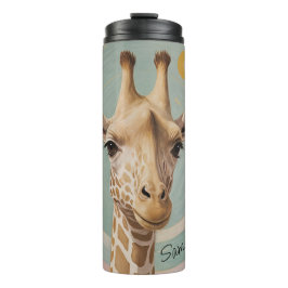 Gentle Giant: Pastel Giraffe Thermosbecher