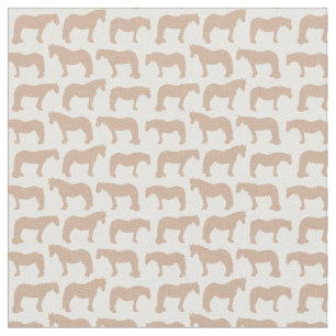 Gentle Giants Fabric (anpassbare Pferdefarbe) Stoff