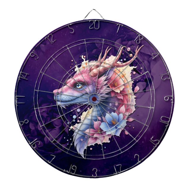 Gentle Guardian Dragon.  Dartscheibe (vorne)