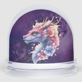 Gentle Guardian Dragon. Schneekugeln
