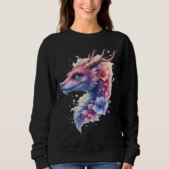 Gentle Guardian Dragon.  Sweatshirt (Vorderseite)
