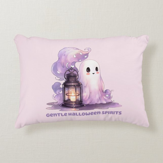 Gentle Halloween Spirits Dekokissen (Vorderseite)