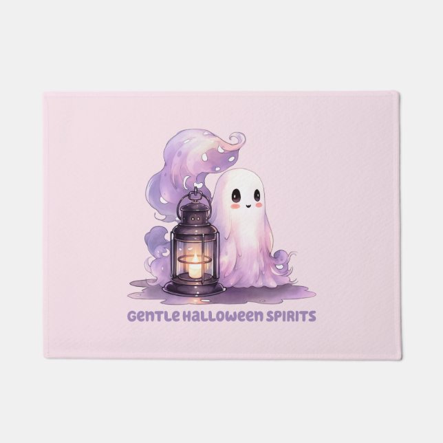 Gentle Halloween Spirits Fußmatte (Vorderseite)