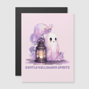Gentle Halloween Spirits Magnetkarte