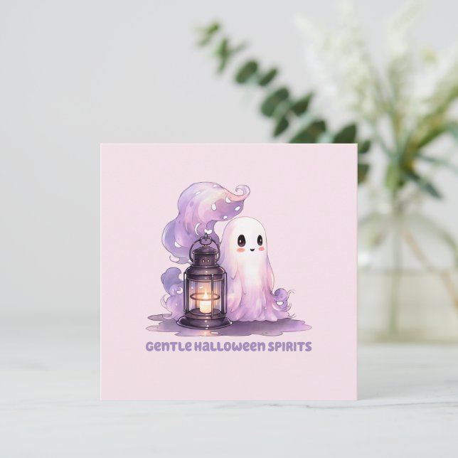 Gentle Halloween Spirits - Pastel Ghost (Stehend Vorderseite)