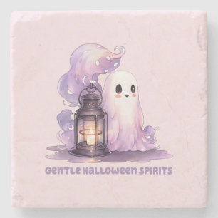 Gentle Halloween Spirits Steinuntersetzer