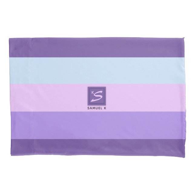 Gentle Lavender Dreams Color Palette Kissenbezug (Vorderseite)