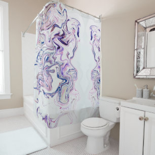 Gentle Lavender Serenity Splash Duschvorhang