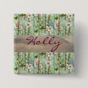 Gentle Mallow Elegant Button