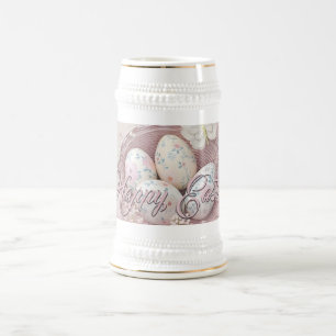 Gentle Oaster Joy with Floral Motif Bierglas