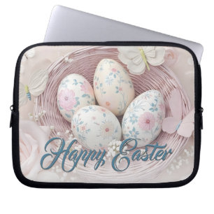 Gentle Oaster Joy with Floral Motif Laptopschutzhülle